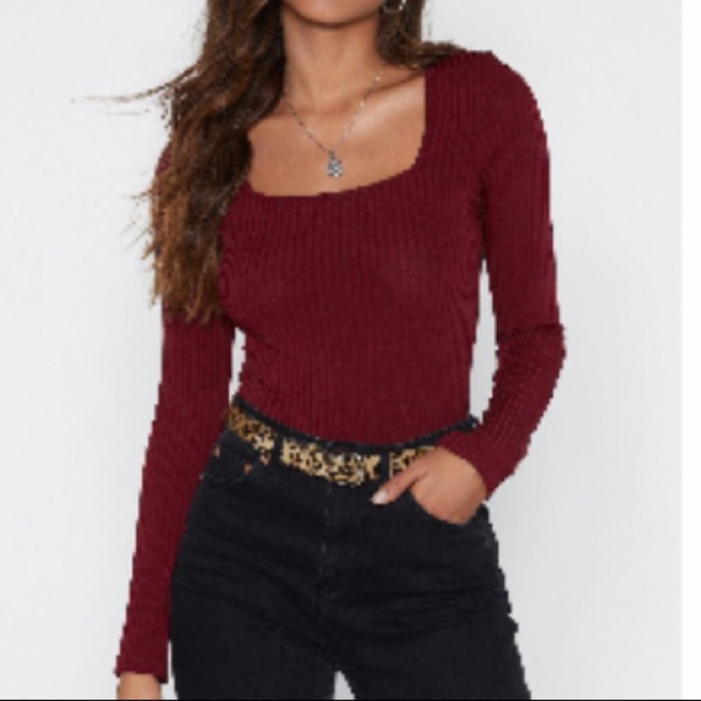 Square Neck Bodysuit